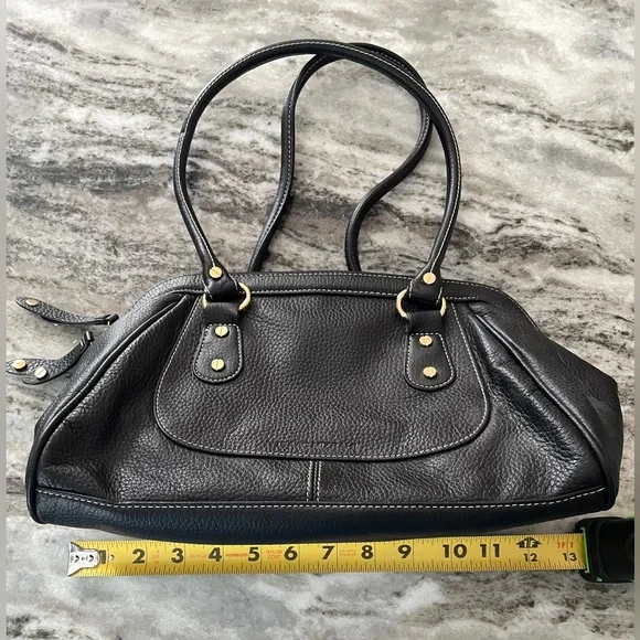 VTG Isaac Mizrahi Leather Shoulder Bag - Picture 8 of 10